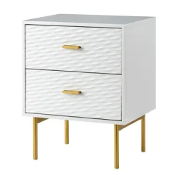 And Gold Wave Nightstand-Kirkland's Home Hot