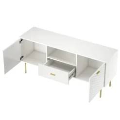 And Gold Wave Tv Stand-Kirkland's Home Store