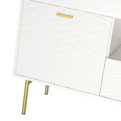 And Gold Wave Tv Stand-Kirkland's Home Store
