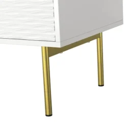 And Gold Wave Tv Stand-Kirkland's Home Store