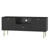 And Gold Wave Tv Stand-Kirkland's Home Outlet