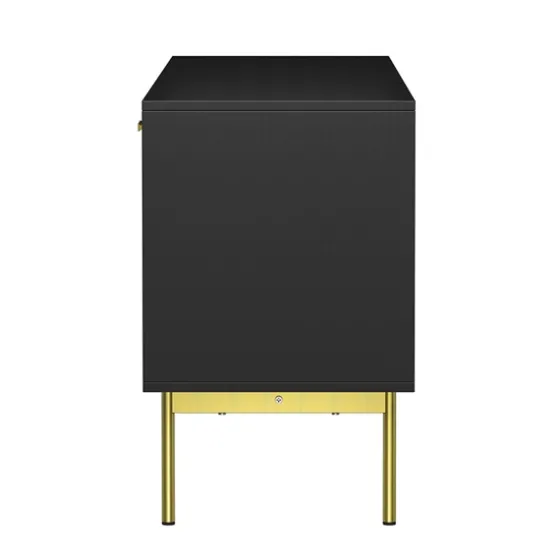 And Gold Wave Tv Stand-Kirkland's Home Outlet