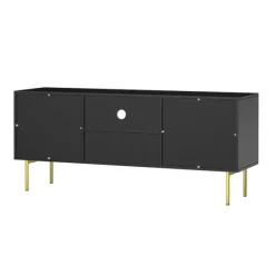 And Gold Wave Tv Stand-Kirkland's Home Outlet