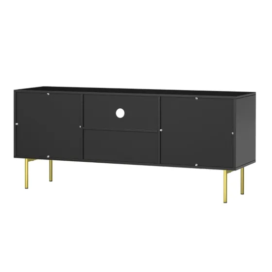 And Gold Wave Tv Stand-Kirkland's Home Outlet