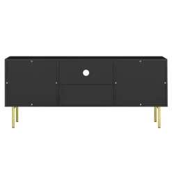And Gold Wave Tv Stand-Kirkland's Home Outlet