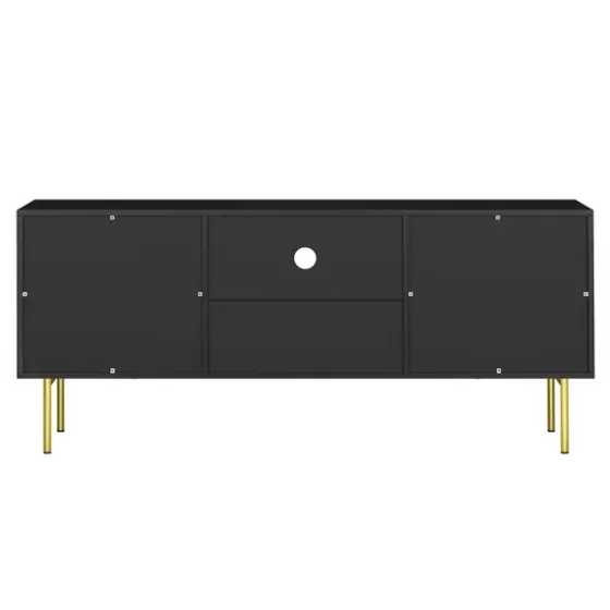 And Gold Wave Tv Stand-Kirkland's Home Outlet