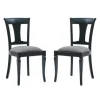 And Gray Linen Dining Chairs, Set Of 2-Kirkland's Home Online