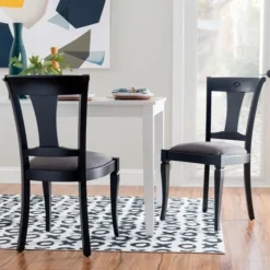 And Gray Linen Dining Chairs, Set Of 2-Kirkland's Home Online
