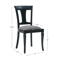 And Gray Linen Dining Chairs, Set Of 2-Kirkland's Home Online