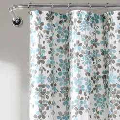 And Gray Weeping Flower Shower Curtain-Kirkland's Home Online