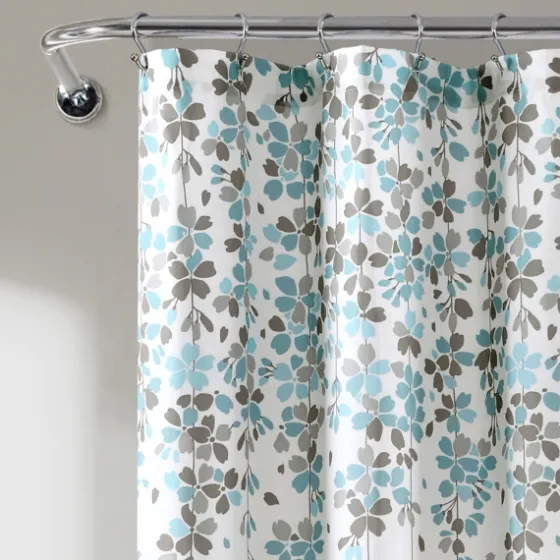 And Gray Weeping Flower Shower Curtain-Kirkland's Home Online