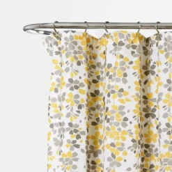 And Gray Weeping Flower Shower Curtain-Kirkland's Home Shop