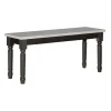 And Gray Wood Two Tone Dining Bench-Kirkland's Home Sale