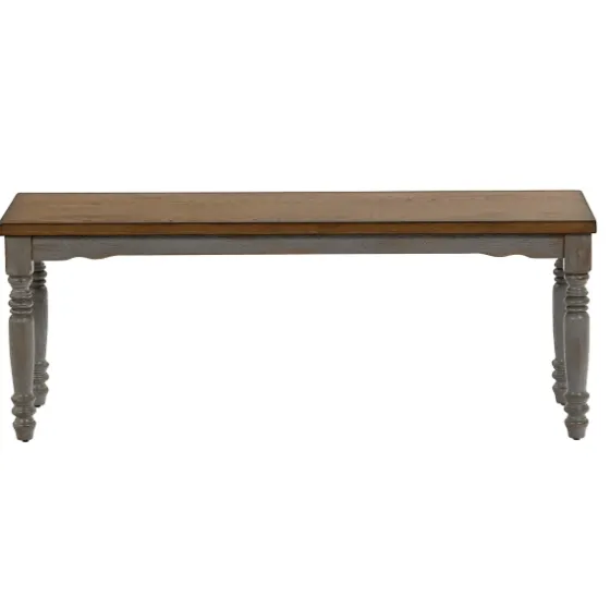 And Gray Wooden Dining Bench-Kirkland's Home Cheap