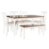 And Light Brown Wood 6-Pc. Dining Set-Kirkland's Home New