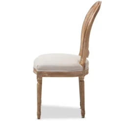 And Natural Cane Oval Back Dining Chair-Kirkland's Home Clearance
