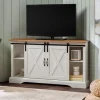 And Natural Sliding Barn Door Tv Stand-Kirkland's Home Best