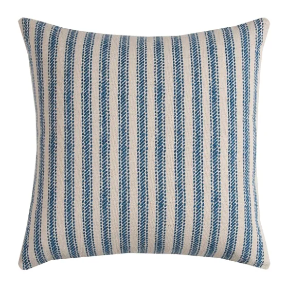 And Natural Ticking Stripe Pillow-Kirkland's Home Online