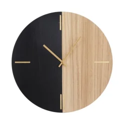 And Natural 2-Tone Wood Wall Clock-Kirkland's Home Online