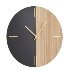 And Natural 2-Tone Wood Wall Clock-Kirkland's Home Online
