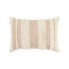 And Natural Tufted Stripes Lumbar Pillow-Kirkland's Home New