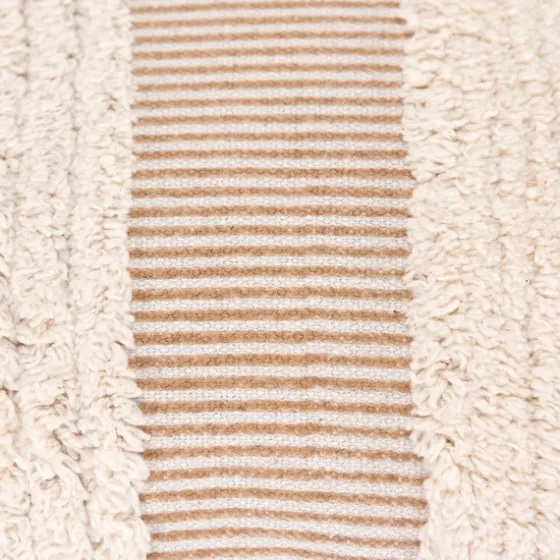 And Natural Tufted Stripes Lumbar Pillow-Kirkland's Home New