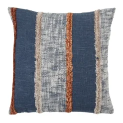 And Orange Vertical Stripe Throw Pillow-Kirkland's Home Discount