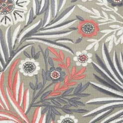 And Pink Feather Garden Cotton Pillow-Kirkland's Home Hot