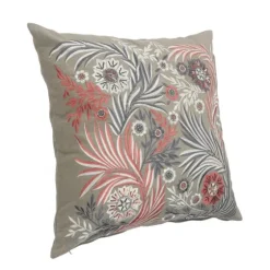 And Pink Feather Garden Cotton Pillow-Kirkland's Home Hot