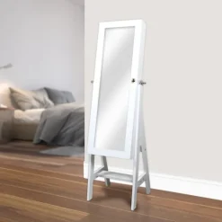 And Silver Wood Mirror Armoire-Kirkland's Home Flash Sale