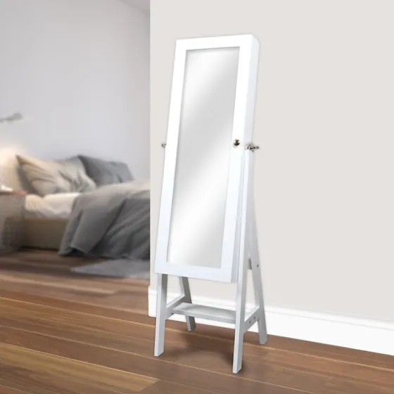 And Silver Wood Mirror Armoire-Kirkland's Home Flash Sale