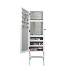 And Silver Wood Mirror Armoire-Kirkland's Home Flash Sale