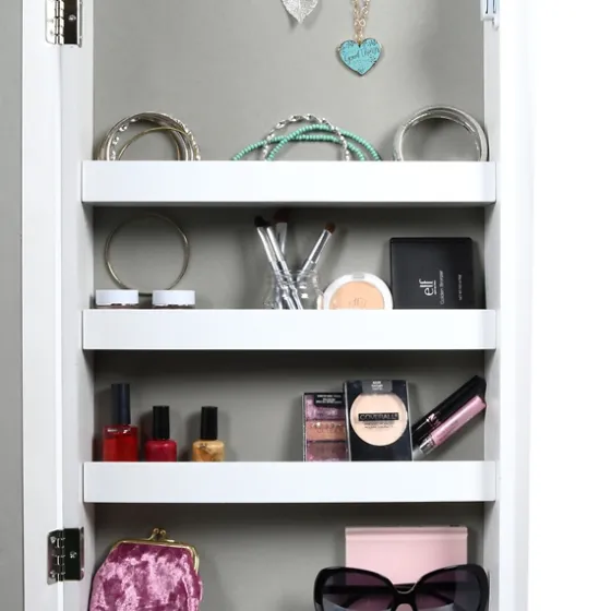 And Silver Wood Mirror Armoire-Kirkland's Home Flash Sale