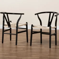 And Tan Wishbone Dining Chairs, Set Of 2-Kirkland's Home Hot