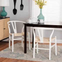 And Tan Wishbone Dining Chairs, Set Of 2-Kirkland's Home Cheap
