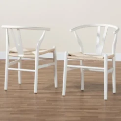And Tan Wishbone Dining Chairs, Set Of 2-Kirkland's Home Cheap