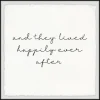 And They Lived Happily Framed Art Print-Kirkland's Home Best Sale