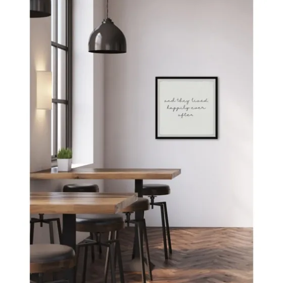 And They Lived Happily Framed Art Print-Kirkland's Home Best Sale