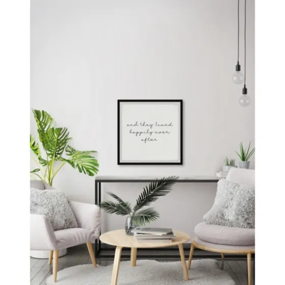 And They Lived Happily Framed Art Print-Kirkland's Home Best Sale