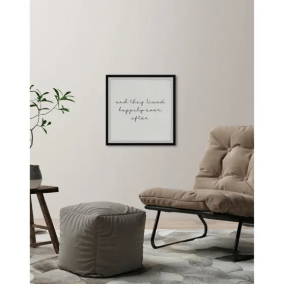 And They Lived Happily Framed Art Print-Kirkland's Home Best Sale