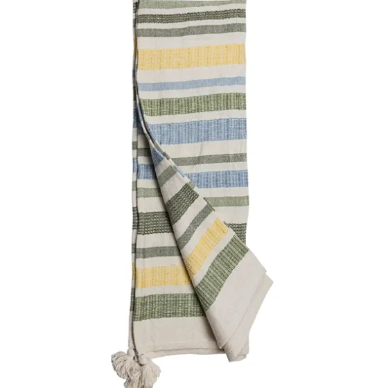 And Yellow Stripe Throw Blanket-Kirkland's Home Cheap
