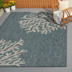 Andros Reef Captiva Outdoor Area Rug, 7X9-Kirkland's Home Store