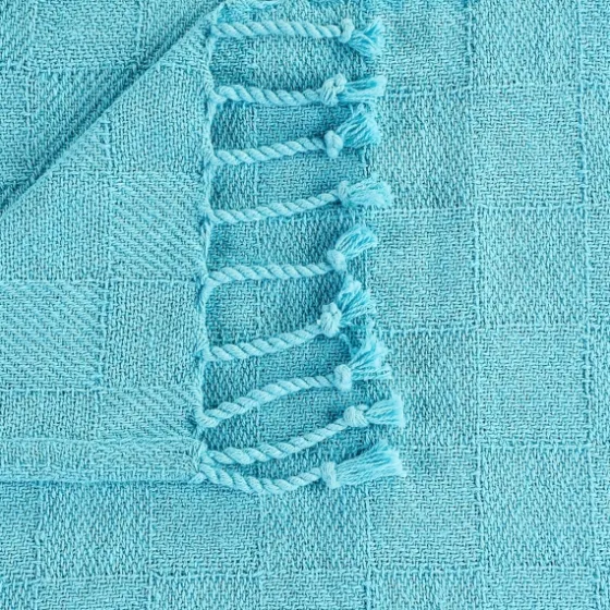 Angel Checkered Weave Fringe Throw-Kirkland's Home Flash Sale