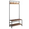 Annalee Industrial Metal And Wood Hall Tree-Kirkland's Home Fashion