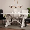 Annalise Distressed Farmhouse Dining Table-Kirkland's Home New