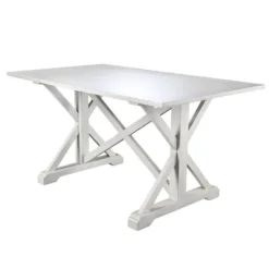 Annalise Distressed Farmhouse Dining Table-Kirkland's Home New