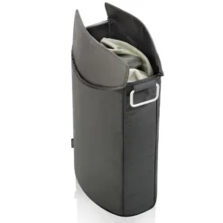 Anthracite Space-Saving Collapsible Laundry Bin-Kirkland's Home Hot