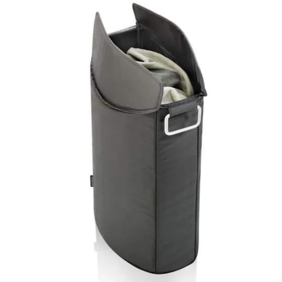 Anthracite Space-Saving Collapsible Laundry Bin-Kirkland's Home Hot