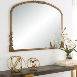 Antique Baroque Arched Wall Mirror-Kirkland's Home Online
