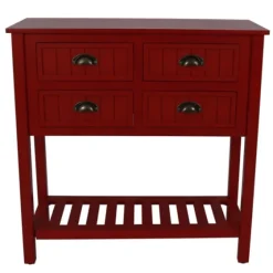 Antique Beadboard 4-Drawer Console Table-Kirkland's Home Flash Sale